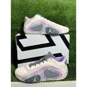 New Men’s Size 14 - Jordan Tatum 2 Sidewalk Chalk Mid Top Sneaker Pink Purple